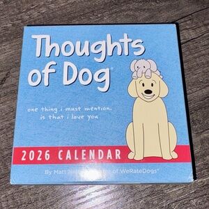 Thoughts of Dog 2026 Calendar